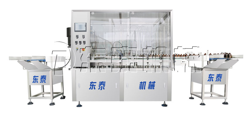 全自动旋转式液体灌装旋盖一体机 全自动旋转式液体灌装旋盖一体机